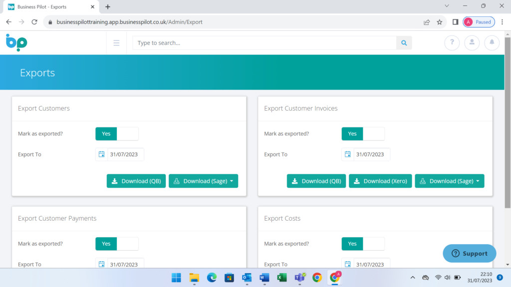 Financials Connected - No6